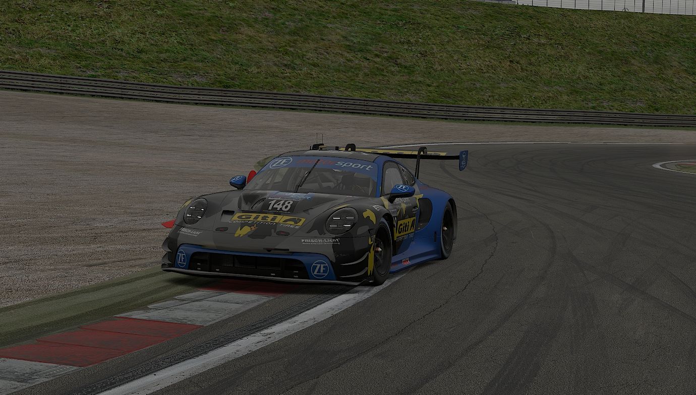 WS Racing Porsche auf schneller Runde